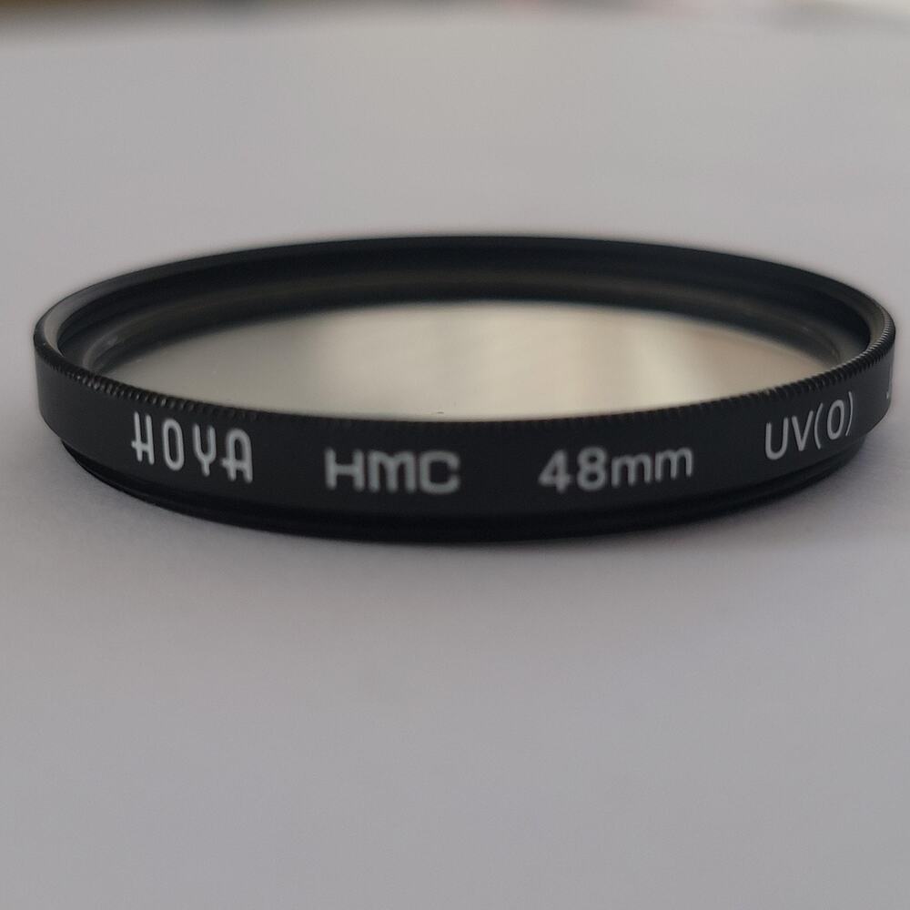 Hoya HMC UV(O) 48mm UV Filter Black Made In Japan Camera Digital Lens Protector